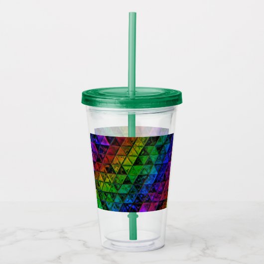 Pride Glass Acryl Drinkbeker (Voorkant)