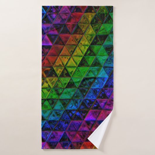 Pride Glass Badhanddoek (Badhanddoek)