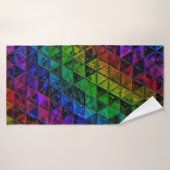 Pride Glass Badhanddoek (Badhanddoek)