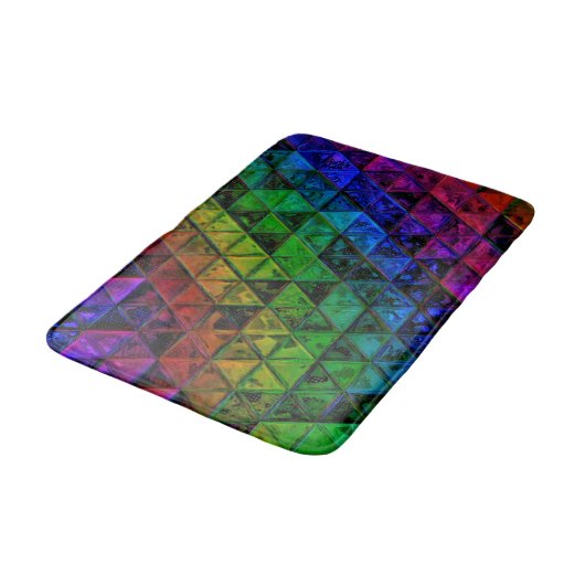Pride Glass Badmat (Gekanteld)