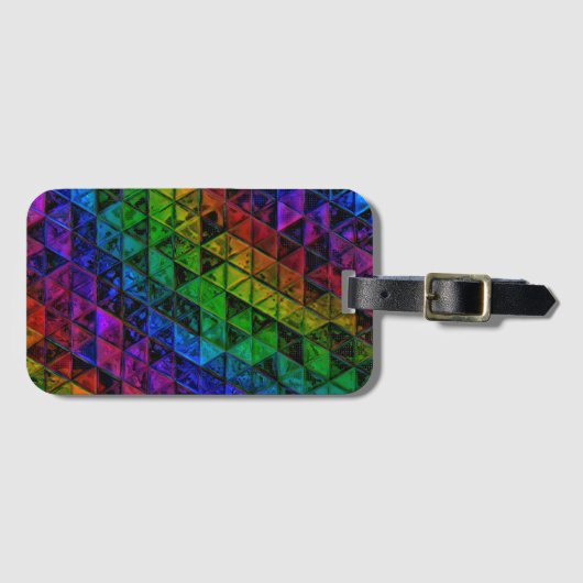 Pride Glass Bagagelabel (Voorkant (horizontaal))