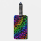 Pride Glass Bagagelabel (Achterkant verticaal)