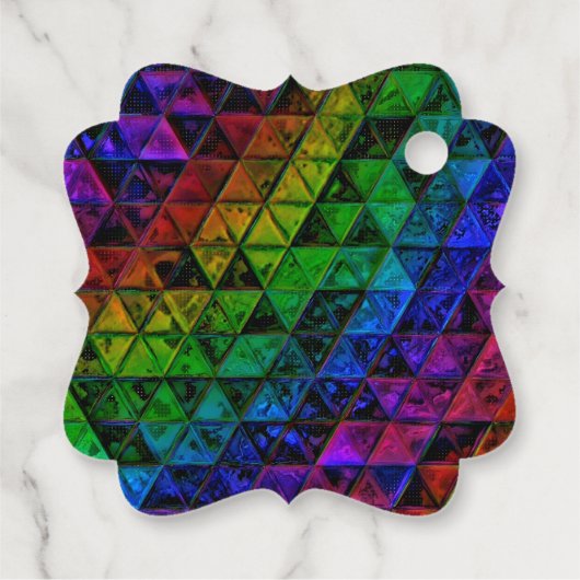 Pride Glass Bedankjes Labels (Achterkant)