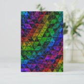 Pride Glass Bedankkaart (Staand voorkant)