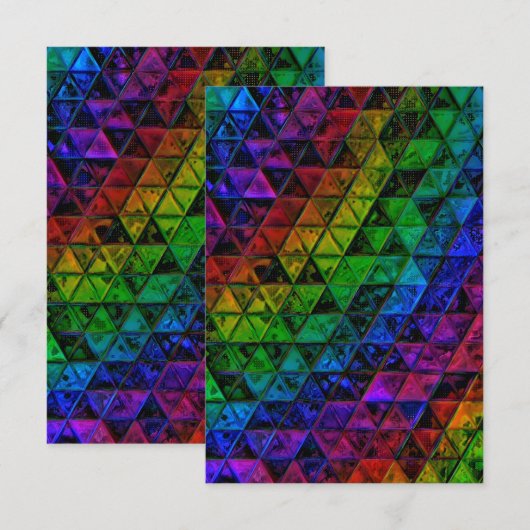 Pride Glass Bedankkaart (Voorkant / Achterkant)