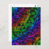 Pride Glass Briefkaart (Voorkant / Achterkant)