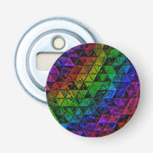 Pride Glass Button Flesopener (Voorkant)