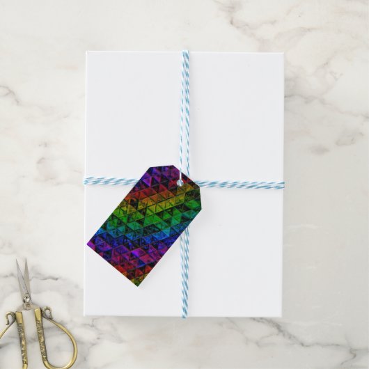 Pride Glass Cadeaulabel (Met Touw)