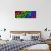 Pride Glass Canvas Afdruk (Insitu (Slaapkamer))