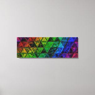 Pride Glass Canvas Afdruk