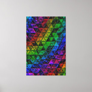 Pride Glass Canvas Afdruk