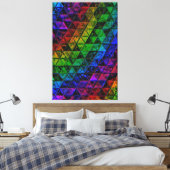 Pride Glass Canvas Afdruk (Insitu (Slaapkamer))