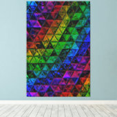 Pride Glass Canvas Afdruk (Insitu (Houten vloer))