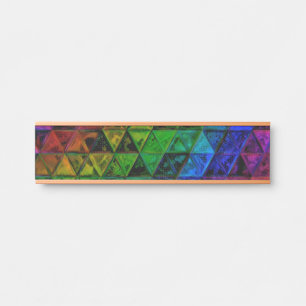 Pride Glass Deurbordje