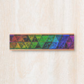 Pride Glass Deurbordje (Voorkant)