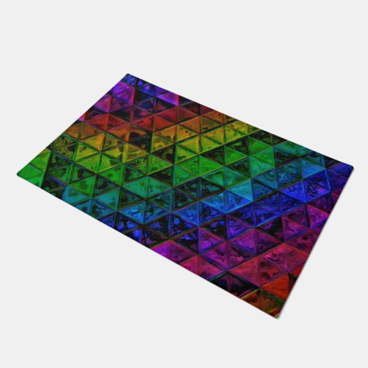 Pride Glass Deurmat (Schuin)