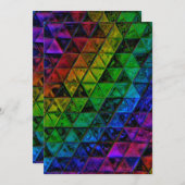 Pride Glass Feestdagenkaart (Voorkant / Achterkant)