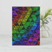 Pride Glass Feestdagenkaart (Staand voorkant)