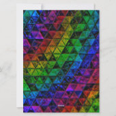 Pride Glass Feestdagenkaart (Achterkant)