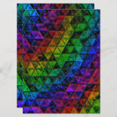 Pride Glass Feestdagenkaart (Voorkant / Achterkant)