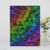 Pride Glass Feestdagenkaart (Staand voorkant)