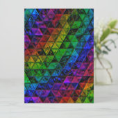 Pride Glass Feestdagenkaart (Staand voorkant)