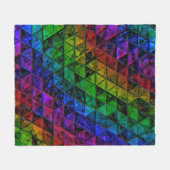 Pride Glass Fleece Deken (Voorkant (Horizontaal))