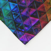 Pride Glass Fleece Deken (Hoek)