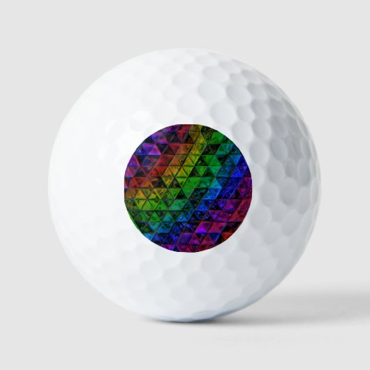Pride Glass Golfballen (Voorkant)