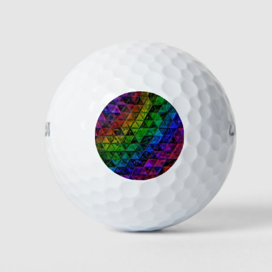Pride Glass Golfballen (Voorkant)