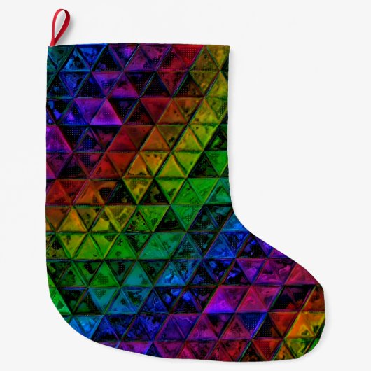 Pride Glass Grote Kerstsok (Voorkant)