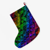 Pride Glass Grote Kerstsok (Achterkant (Hangend))