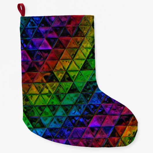 Pride Glass Grote Kerstsok (Voorkant)