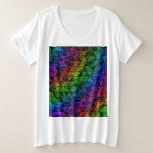 Pride Glass Grote Maat T-shirt