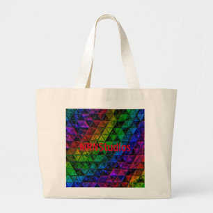 Pride Glass Grote Tote Bag