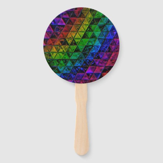 Pride Glass Handwaaier (Voorkant)