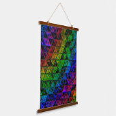 Pride Glass Hangend Wandkleed (Gebogen)
