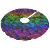 Pride Glass Imitatie Linnen Kerstboom Kleed (Gekanteld)