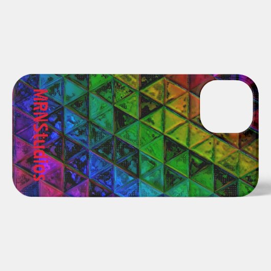 Pride Glass iPhone Hoesje (Achterkant horizontaal)