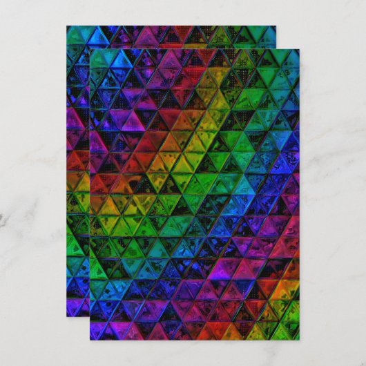 Pride Glass Kaart (Voorkant / Achterkant)