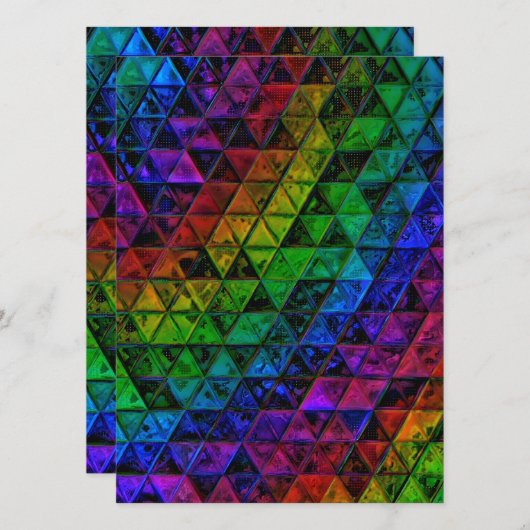 Pride Glass Kaart (Voorkant / Achterkant)