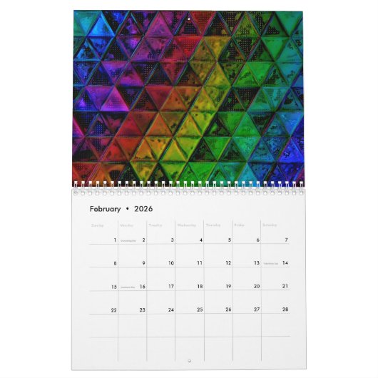 Pride Glass Kalender (Feb 2026)