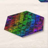 Pride Glass Kartonnen Onderzetters (Schuin)