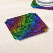 Pride Glass Kartonnen Onderzetters (Gekanteld)