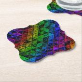 Pride Glass Kartonnen Onderzetters (Gekanteld)