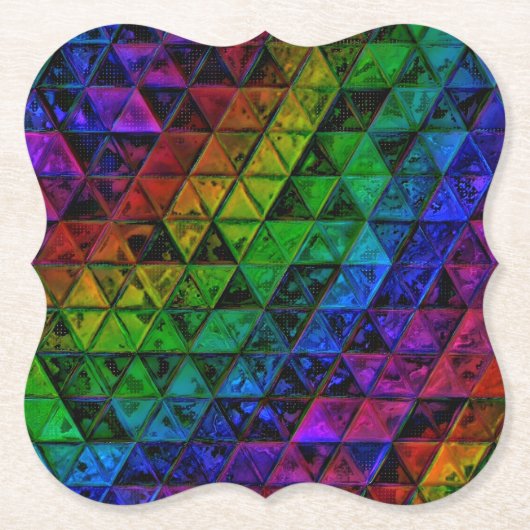 Pride Glass Kartonnen Onderzetters (Voorkant)