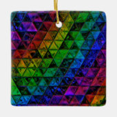 Pride Glass Keramisch Ornament (Voorkant)