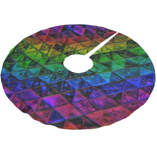 Pride Glass Kerstboom Rok (Gekanteld)