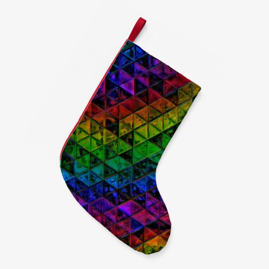 Pride Glass Kleine Kerstsok (Voorkant (Hangend))