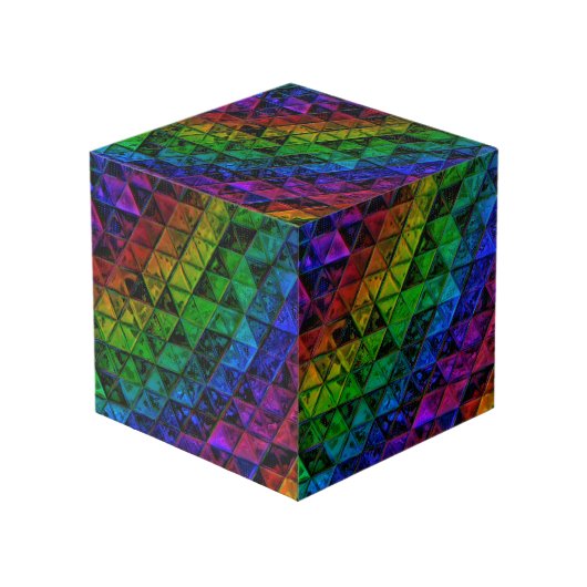 Pride Glass Kubus (Voorkant hoekig)